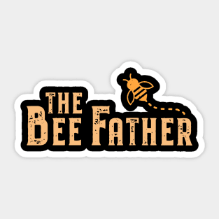 The Bee Father Beekeeper Sticker